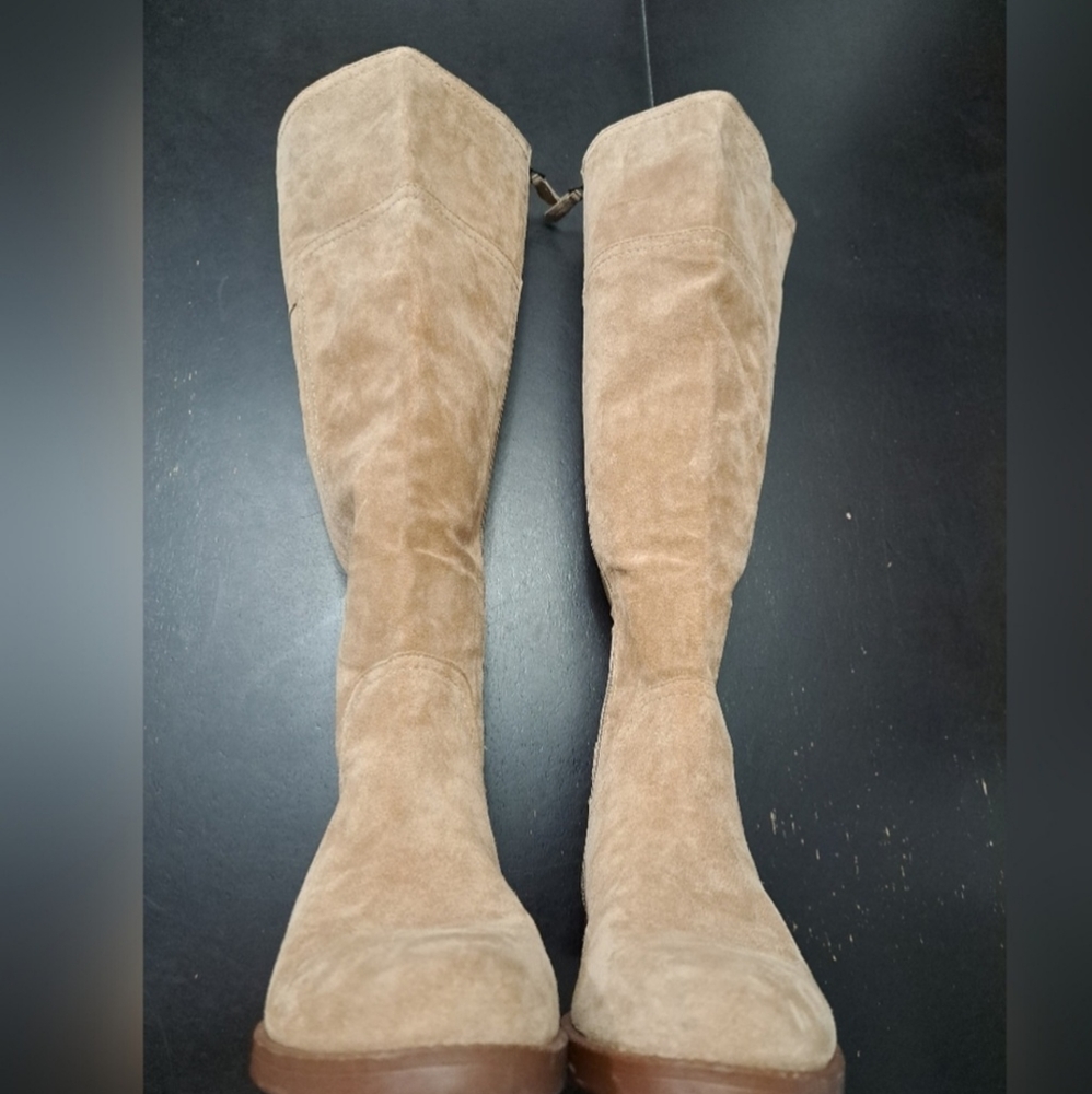 Franco Sarto Suede Knee High Boots.  Size 6M